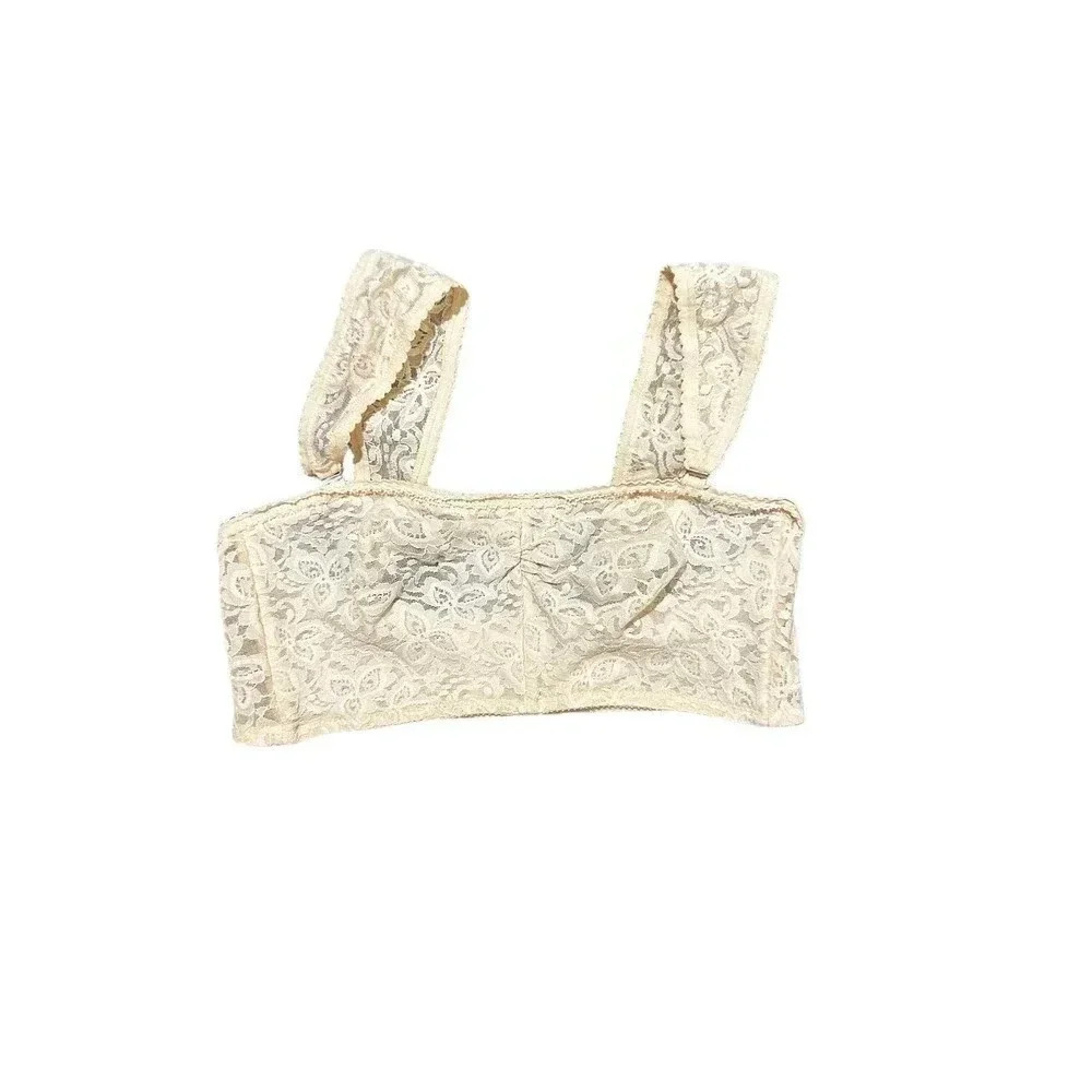 Wonderbra 4229 Women's cream vintage bralette Bra Size 34B